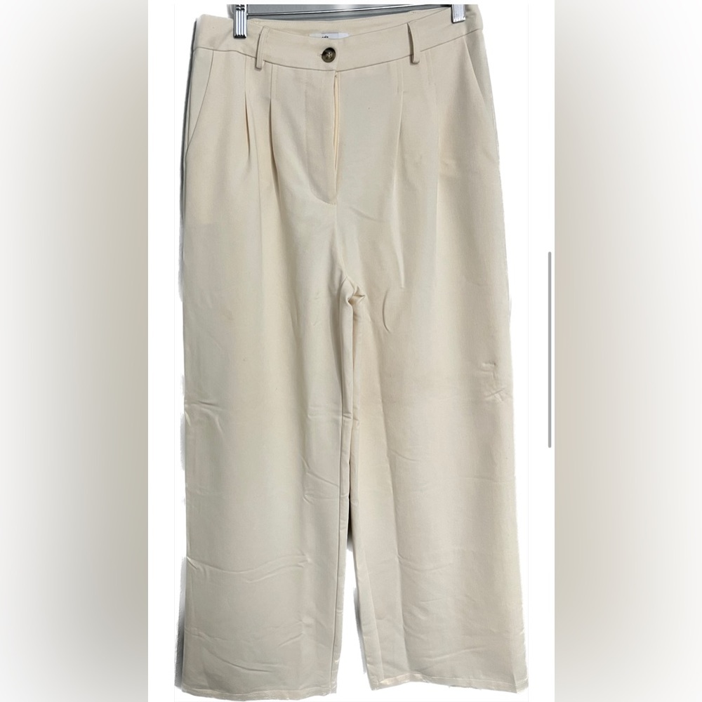 Beige slacks